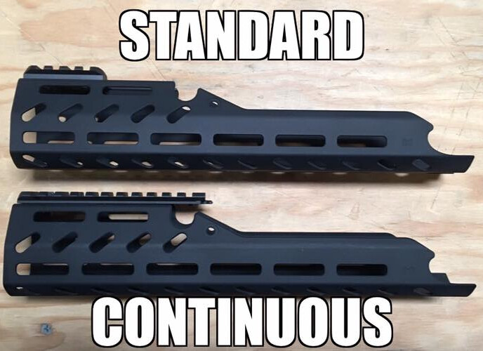 ​SCAR 16/17 AFR 2 (ADVANCED FORE RAIL ASSEMBLY) RIFLE length