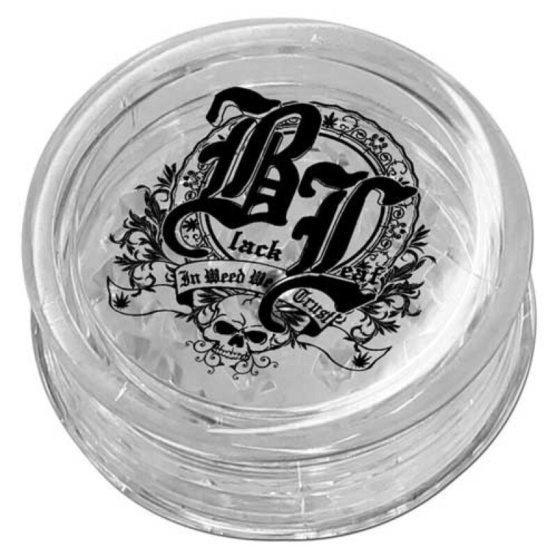 GRINDER BLACK LEAF PLASTICA