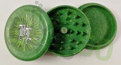 GRINDER BLACK LEAF PLASTICA