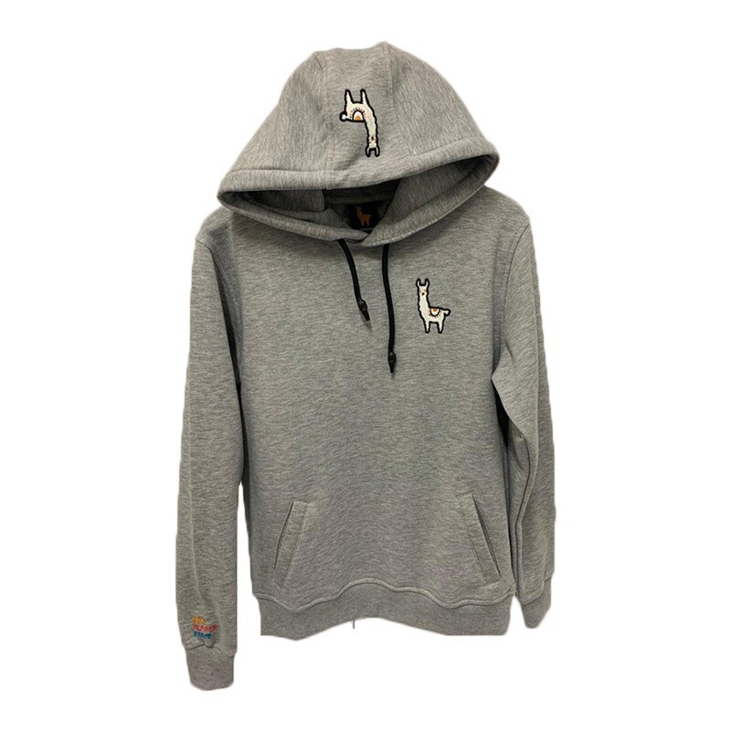 ALPACA EPIC HOODIE • GREY ALPACA EPIC HOODIE • GREY