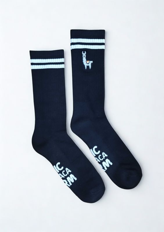ALPACA SOCKS BLACK