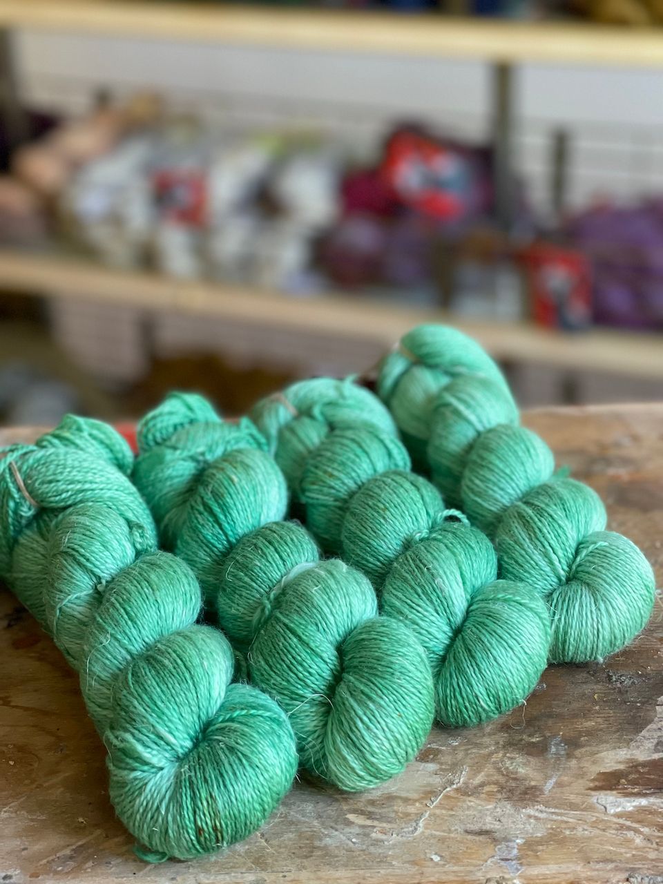 400g Firlefanz, Merino und Leinen