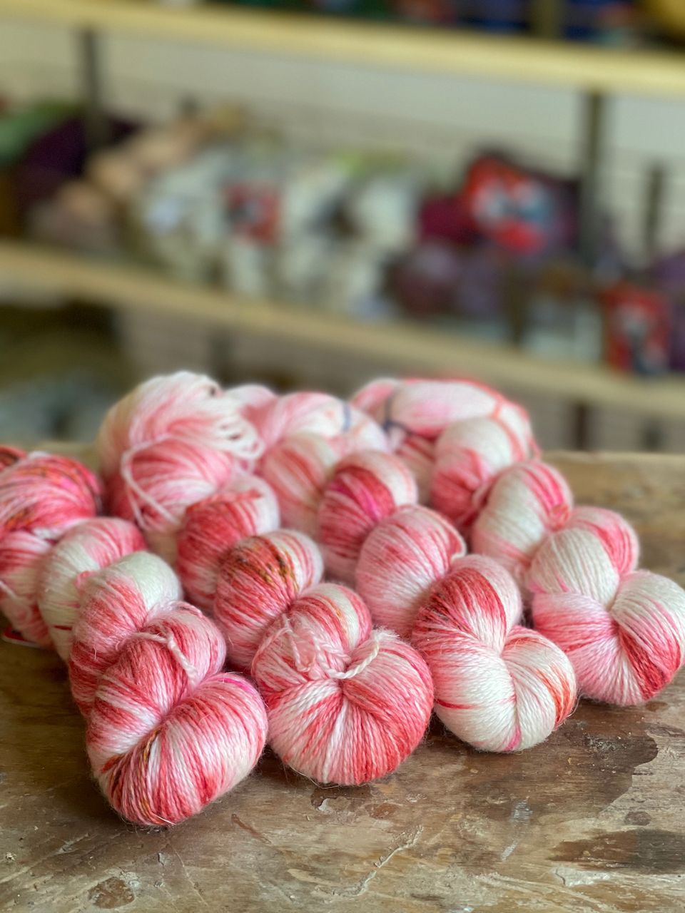 400g Firlefanz, Merino und Leinen
