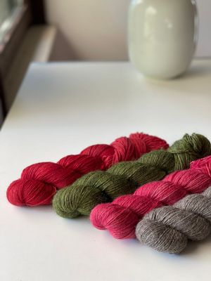 400g  EXMOOR SOCK, John Arbon 400m/100g