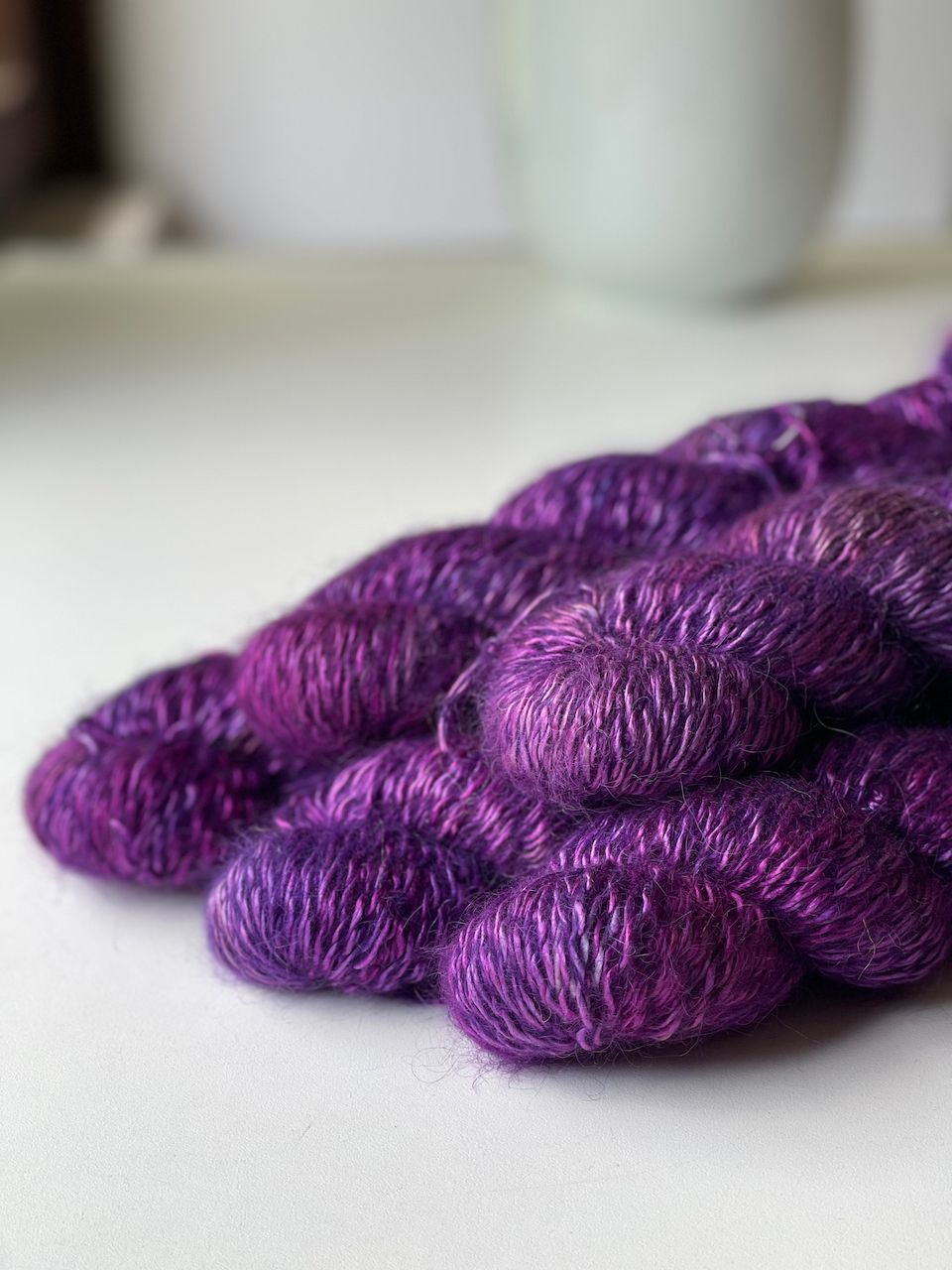 500g Junges Suri Alpaka mit Minipli