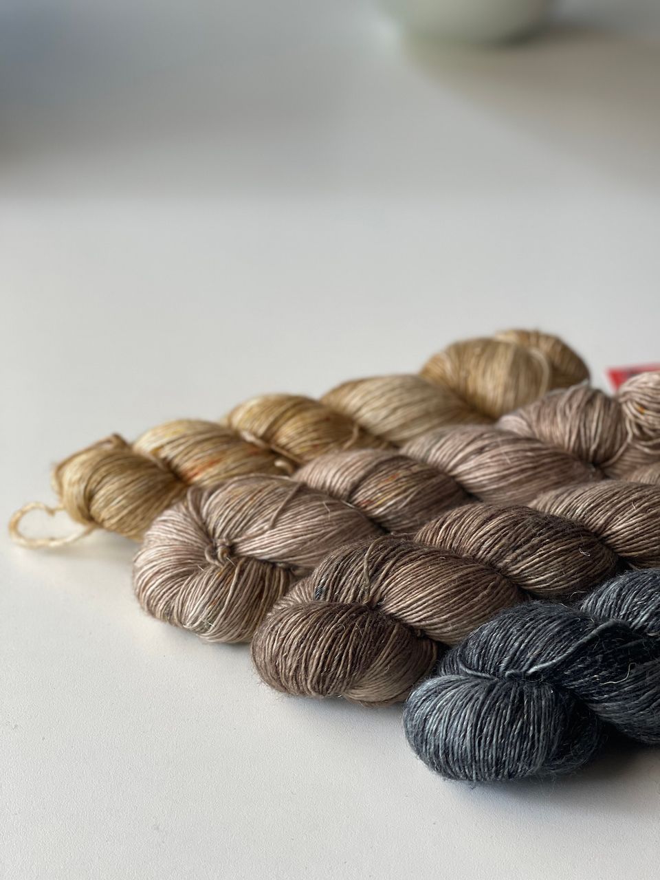 Farbverlauf, 400g Trallafitti Leinen