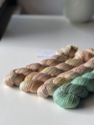 Neues Garn: 400g Alpaka im Urlaub, 400m/100g