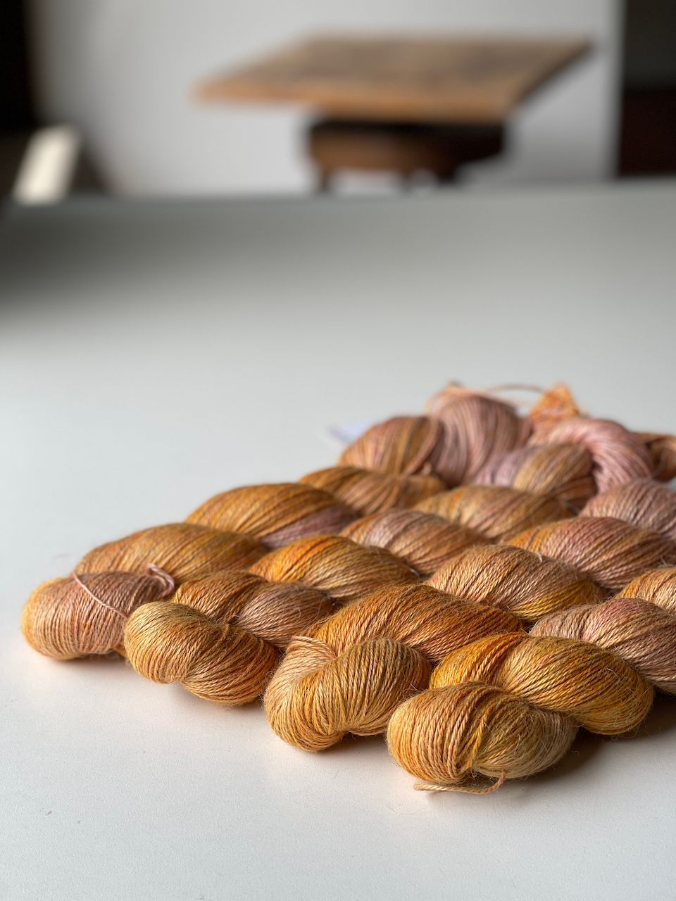 Neues Garn: 400g Alpaka im Urlaub, 400m/100g