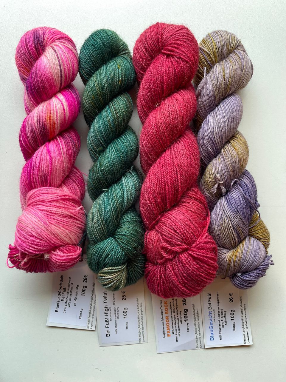 Strumpf Quartett zum Kennen- und Liebenlernen, 400g Strumpf Quartett zum Kennen- und Liebenlernen, 400g