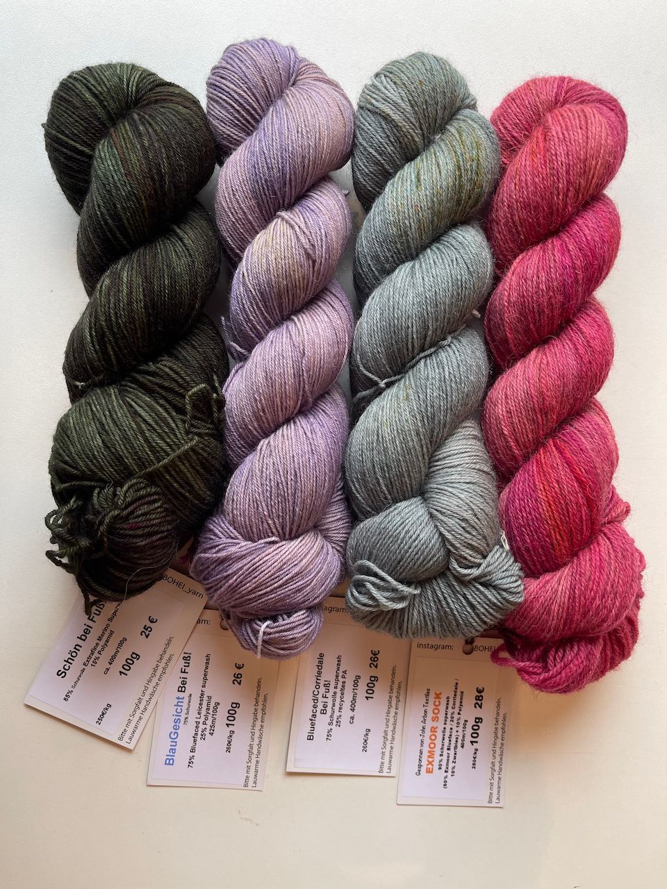 Strumpf Quartett zum Kennen- und Liebenlernen, 400g Strumpf Quartett zum Kennen- und Liebenlernen, 400g