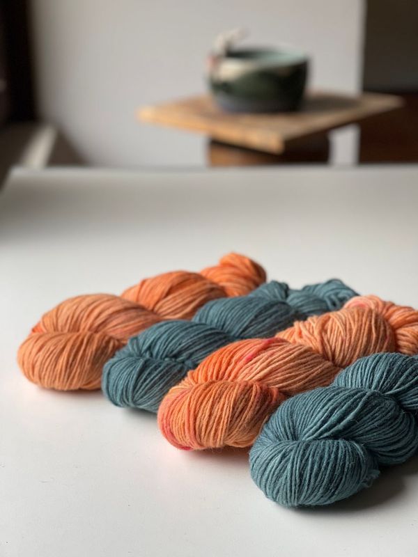 400g Rheingold Single 200 für einen Brioche Slipover von Susanne Sommer