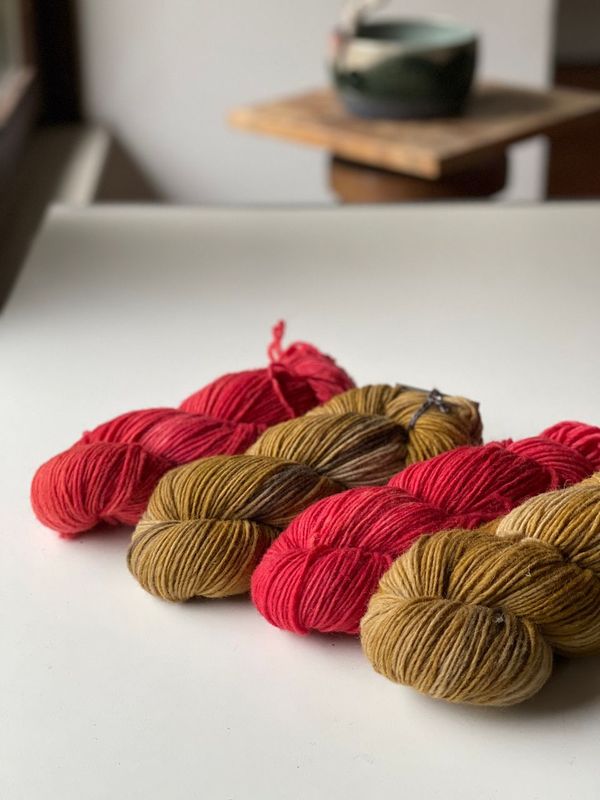 400g Rheingold Single 200 für einen Brioche Slipover von Susanne Sommer