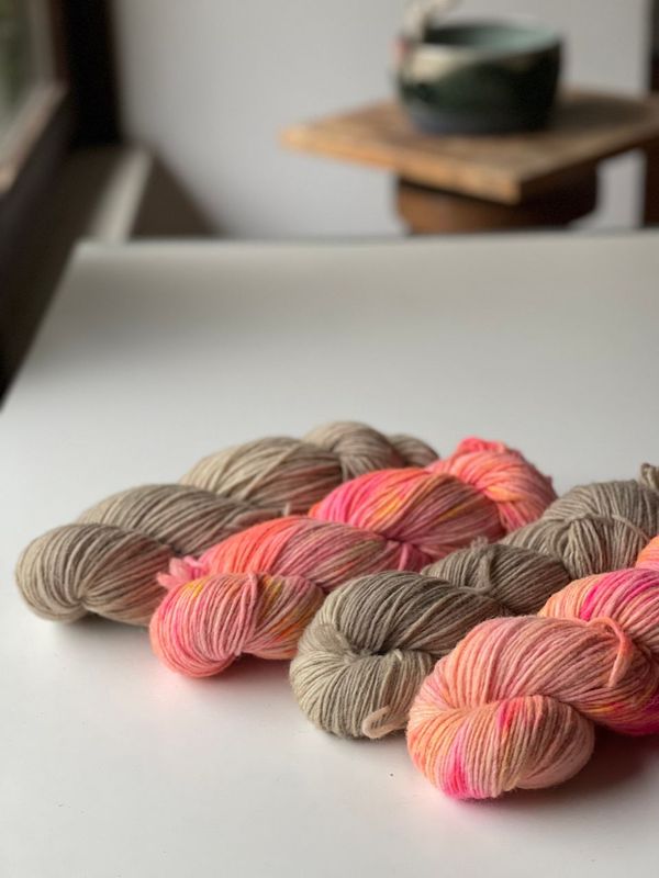 400g Rheingold Single 200 für einen Brioche Slipover von Susanne Sommer