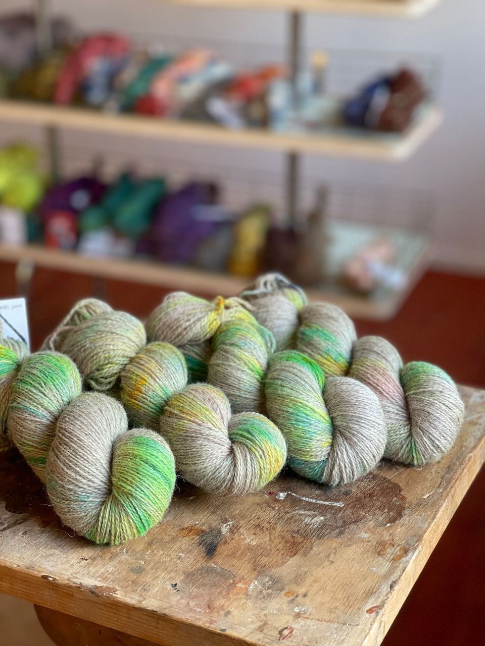 400g BlauGesicht + Mid Brown Masham,​ 395m/100g