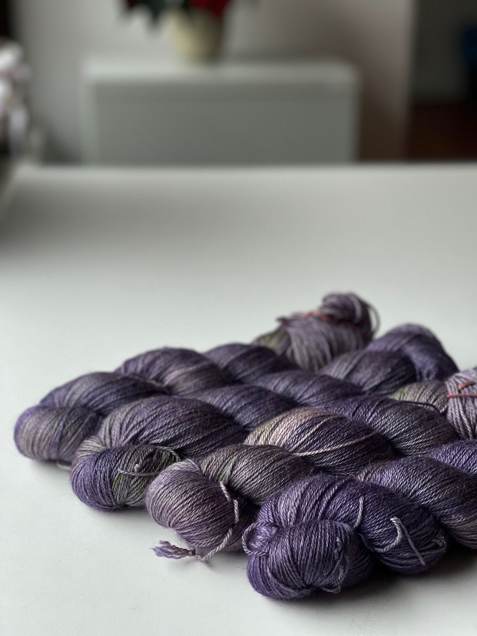 400g BlauGesicht LUXUS, edles BFL-Seide-Kaschmir-Garn 400m/100g 400g BlauGesicht LUXUS, edles BFL-Seide-Kaschmir-Garn 400m/100g