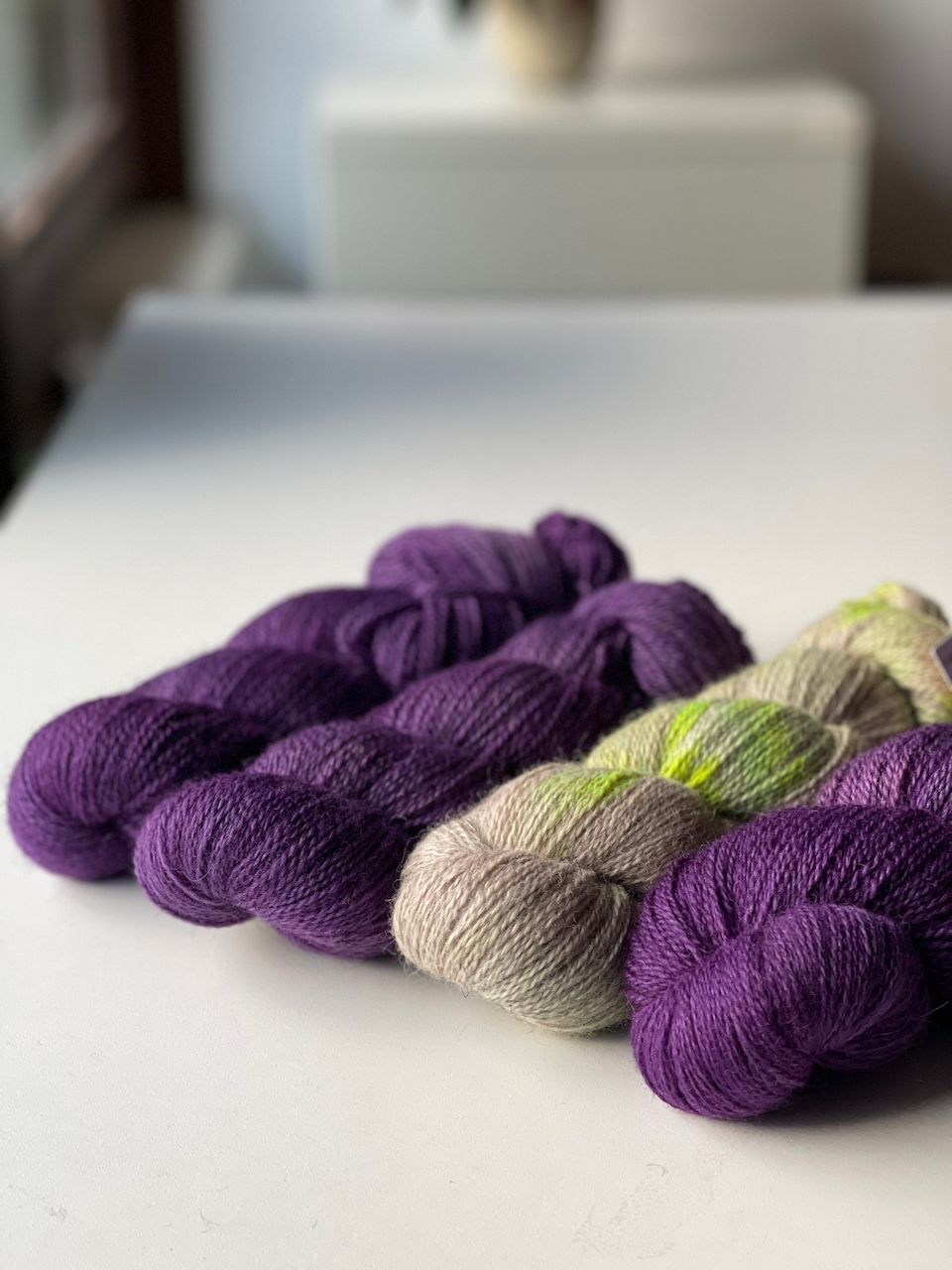 400g BlauGesicht + Mid Brown Masham,​ 395m/100g