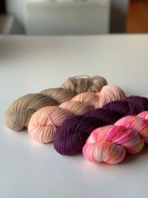 400g Knit by Numbers 4ply, John Arbon, 400m/100g 400g Knit by Numbers 4ply, John Arbon, 400m/100g