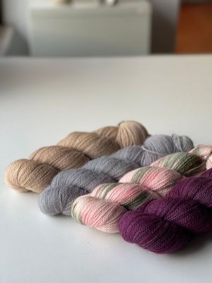 400g Knit by Numbers 4ply, John Arbon, 400m/100g