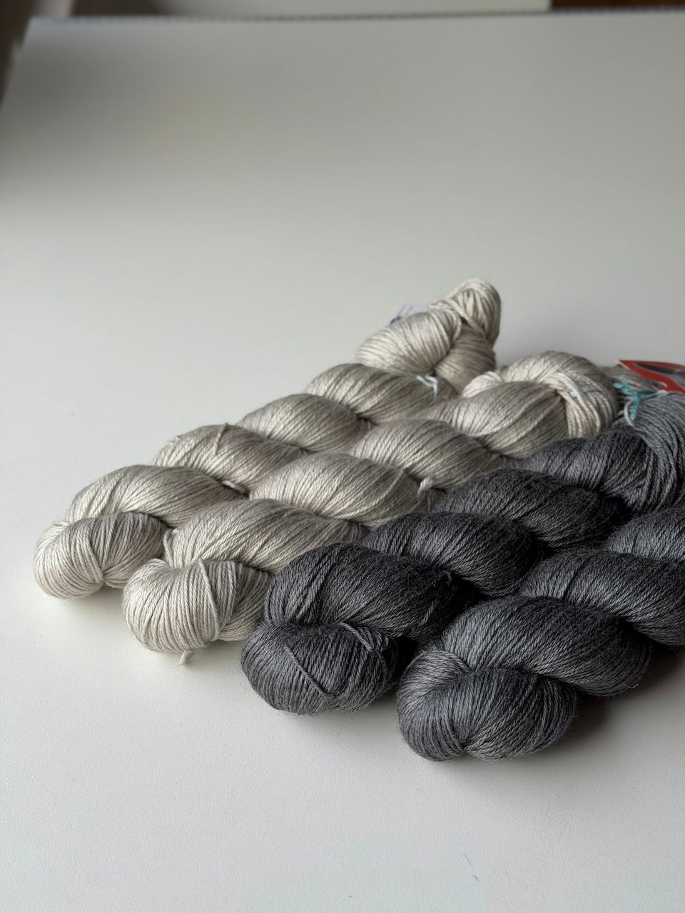 400g, 50/50, Merino und Seide, 400m/100g
