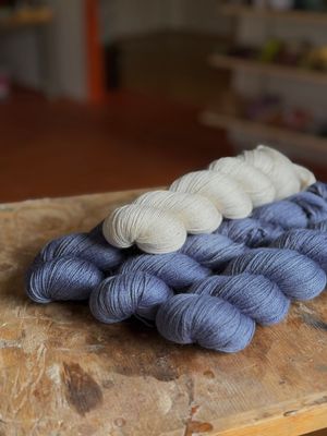 400g für größere Größen vom Sashiko Tee von Elenor Mortensen