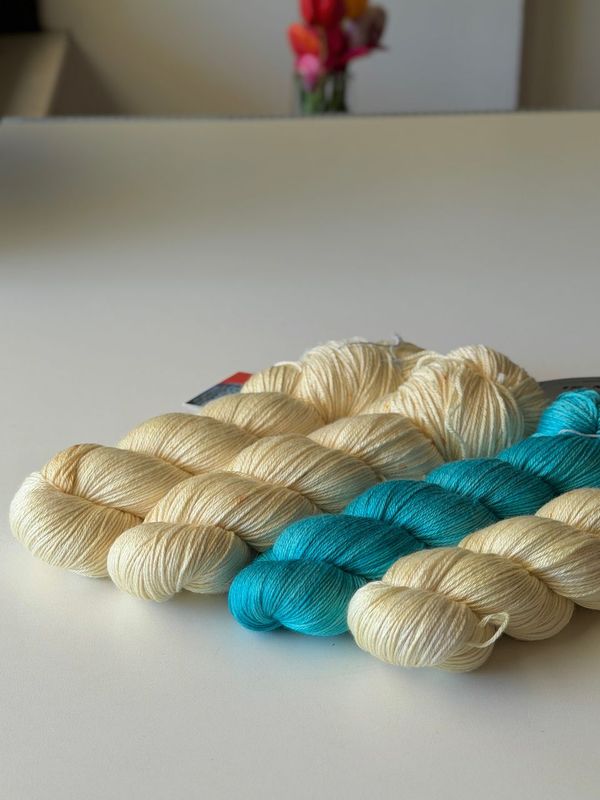 400g für größere Größen vom Sashiko Tee von Elenor Mortensen