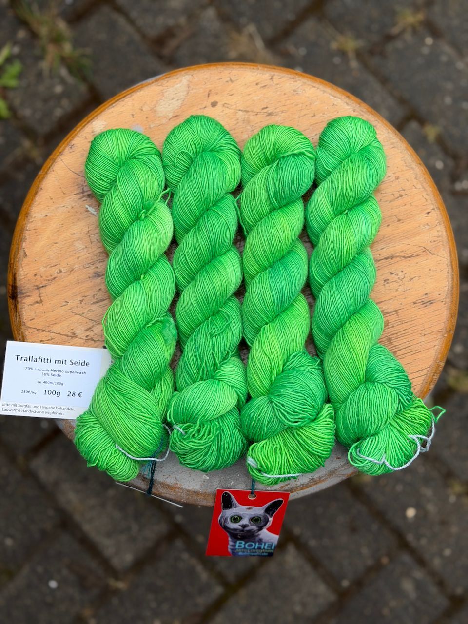 400g Trallafitti mit Seide, Single Garn, 400m/100g 400g Trallafitti mit Seide, Single Garn, 400m/100g