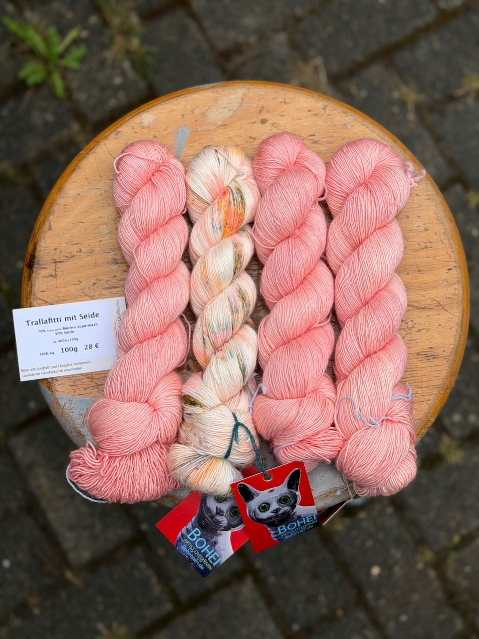400g Trallafitti mit Seide, Single Garn, 400m/100g 400g Trallafitti mit Seide, Single Garn, 400m/100g