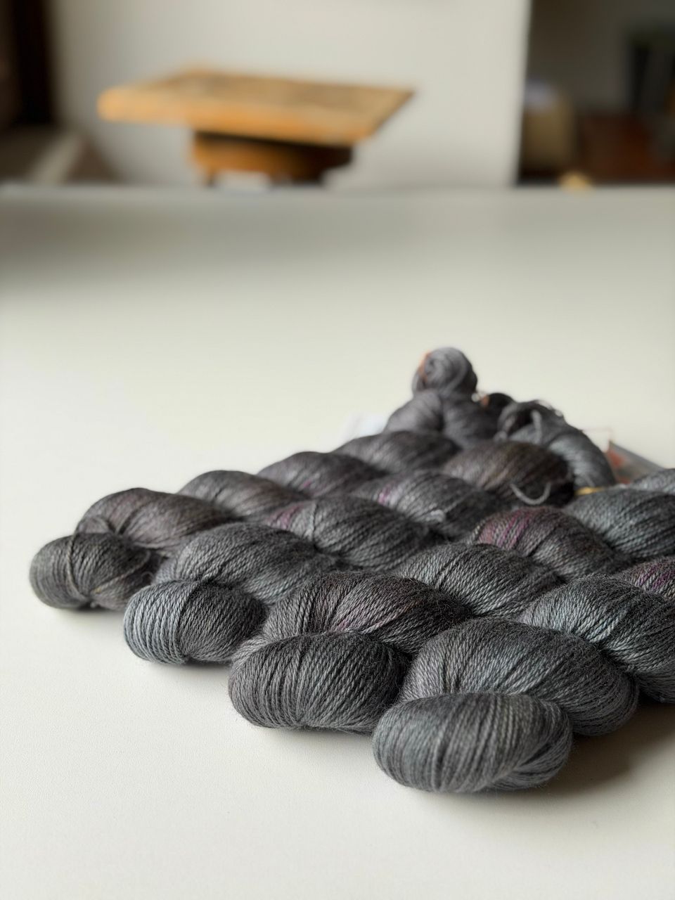 400g BlauGesicht LUXUS, edles BFL-Seide-Kaschmir-Garn 400m/100g 400g BlauGesicht LUXUS, edles BFL-Seide-Kaschmir-Garn 400m/100g