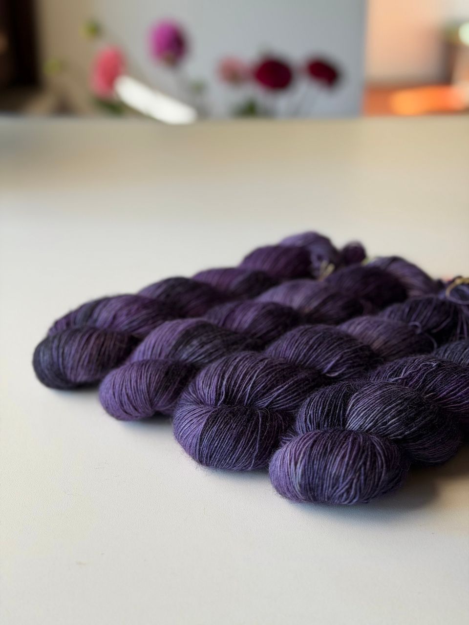 400g Trallafitti BlauGesicht, Single Garn, 400m/100g