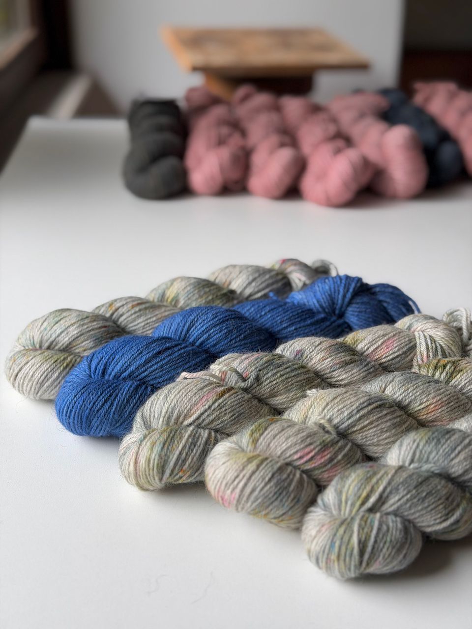 500g für größere Größen der Solveig Vest von Elenor Mortensen