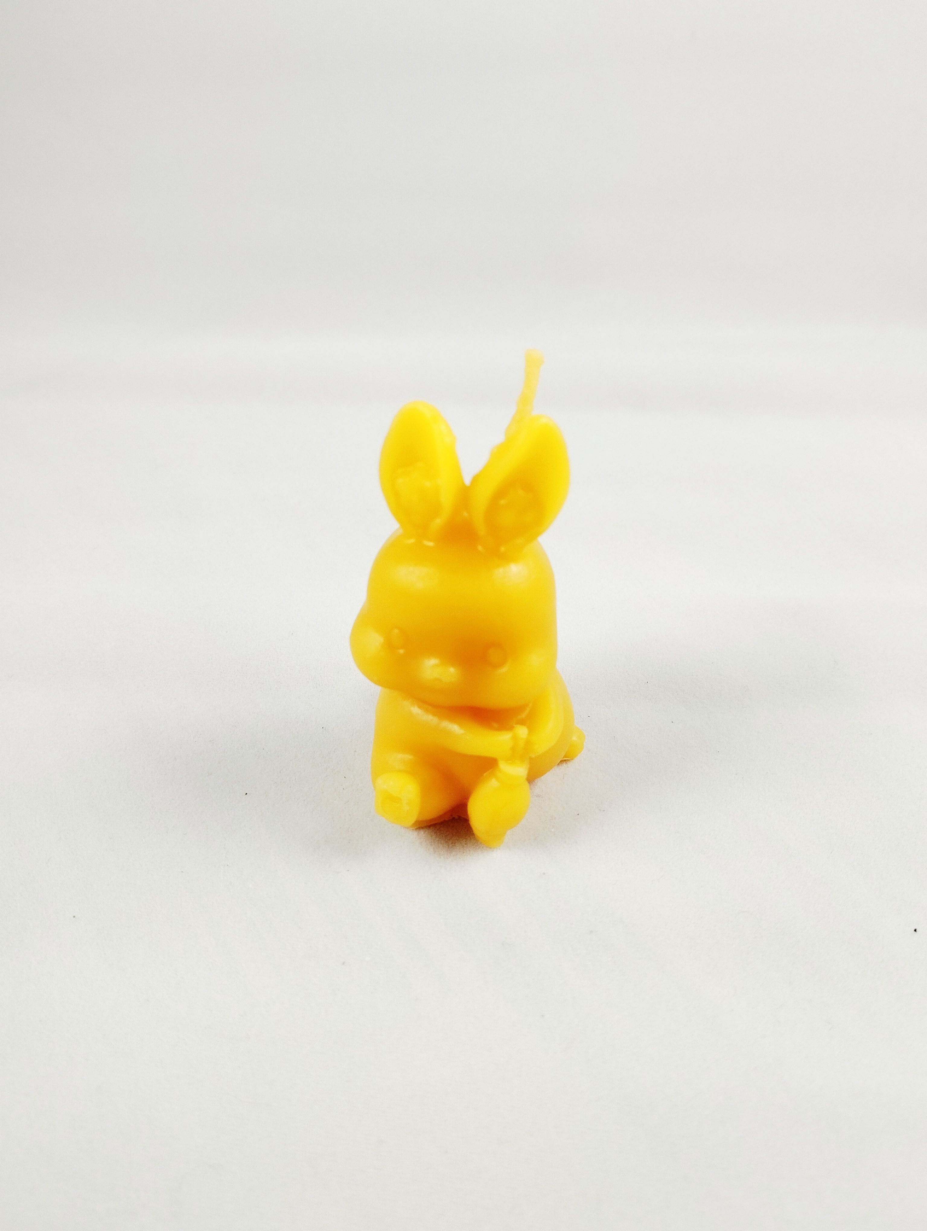 Bienenwachskerze kleiner Hase