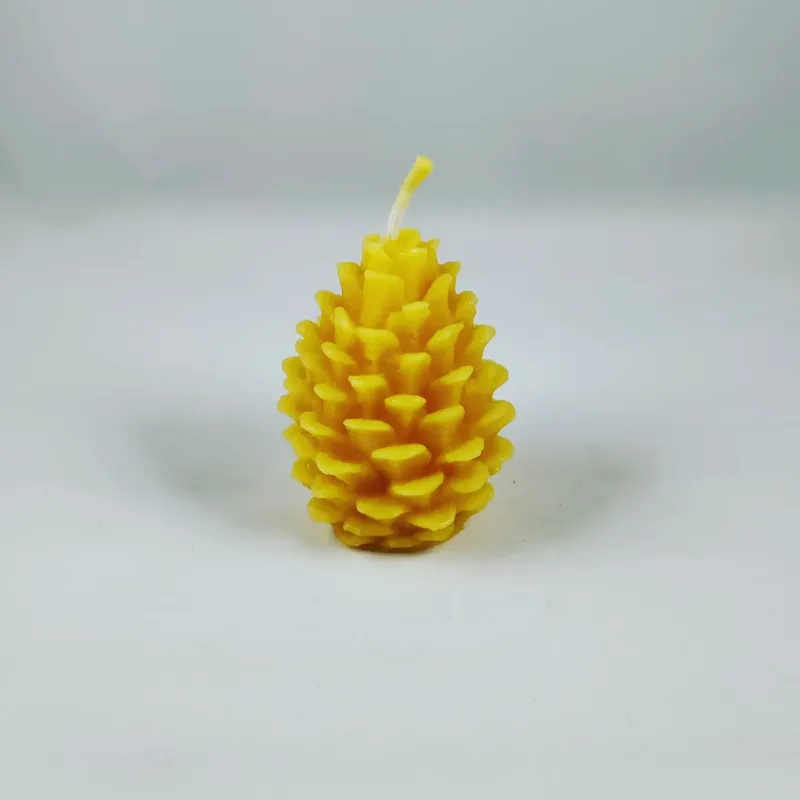 Tannenzapfen Kerze Tannenzapfen Kerze