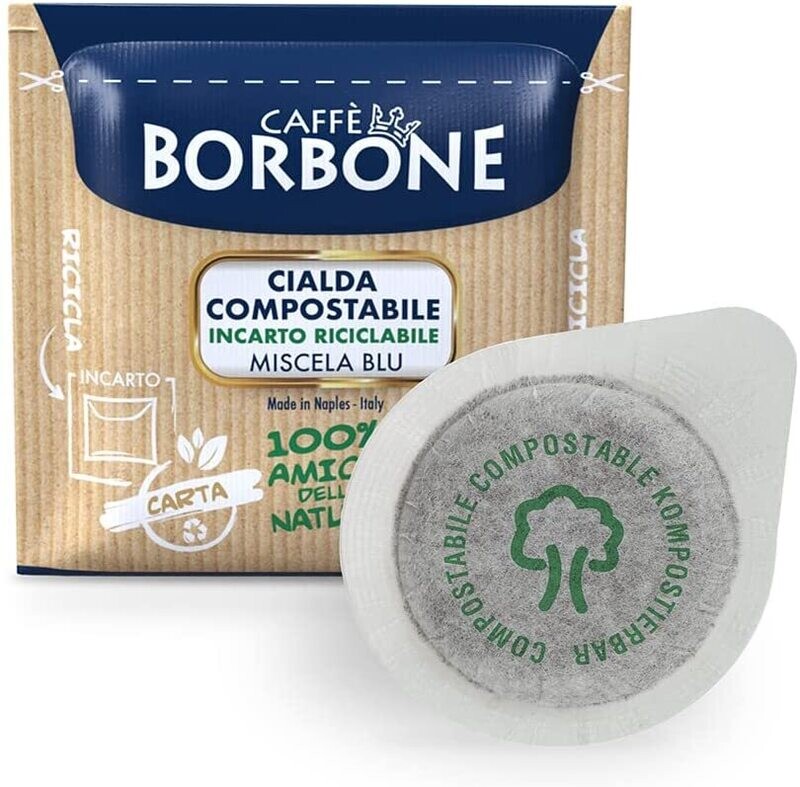 Offerta Svizzera: 150 Cialde di Caffè Borbone Miscela Blu Offerta Svizzera: 150 Cialde di Caffè Borbone Miscela Blu
