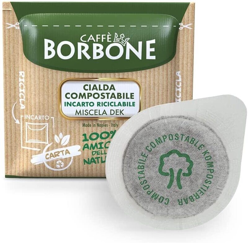 Kaffee Borbone Pads,Cialda  Papierfilter, Koffeinfrei - 150 Stk - Sistem ESE