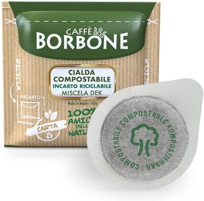 Kaffee Borbone Pads,Cialda  Papierfilter, Koffeinfrei - 150 Stk - Sistem ESE