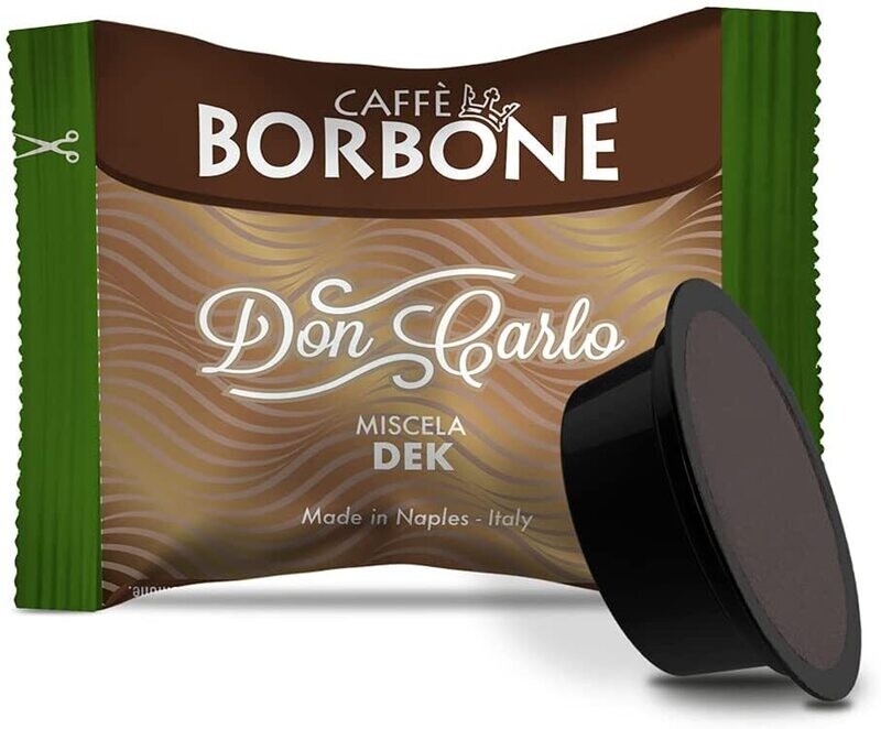 Borbone Don Carlo, Miscela Decaffeinato - 100 Capsule Caffè Borbone Don Carlo, Miscela Decaffeinato - 100 Capsule Caffè