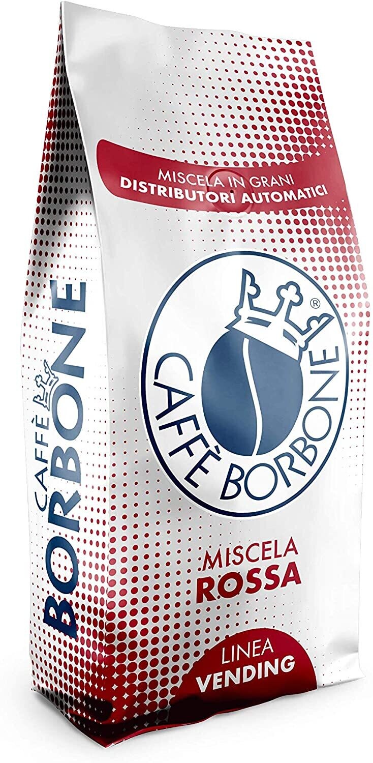 Kaffee Borbone Caffè in Grani Bohnen Vending KaffeeMischung ROT Rossa - 1000 gr