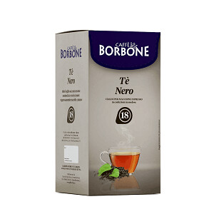 18 Pads Schwarz Tee Klassiker Borbone Papierfilter 44 mm 18 Pads Schwarz Tee Klassiker Borbone Papierfilter 44 mm