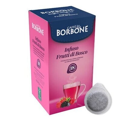 18 Stück Früchte Tee Borbone Cialda-Pads 18 Stück Früchte Tee Borbone Cialda-Pads