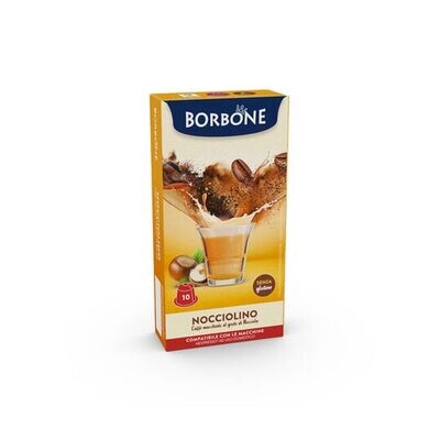 Borbone Nocciolino Nespresso kompatible 10 Stück Borbone Nocciolino Nespresso kompatible 10 Stück