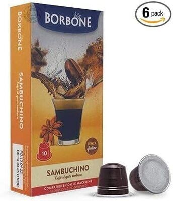 Borbone Sambuchino Nespresso kompatible 10 Stück Borbone Sambuchino Nespresso kompatible 10 Stück