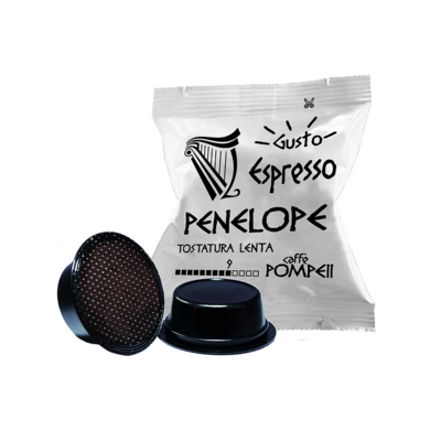 KAPSELN A Modo Mio PENELOPE Weiss Caffè Pompeii 100 Stk KAPSELN A Modo Mio PENELOPE Weiss Caffè Pompeii 100 Stk