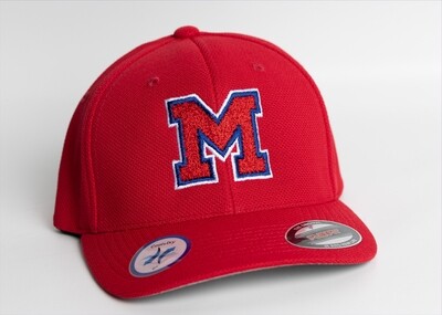 Massena Letterman Red Raiders Flexfit Hat
