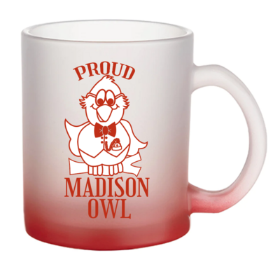 Proud Madison Owl OMBRE 11oz Coffee Mug