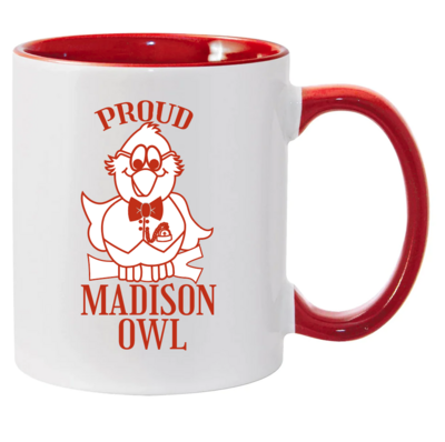 Proud Madison Owl 11oz Coffee Mug