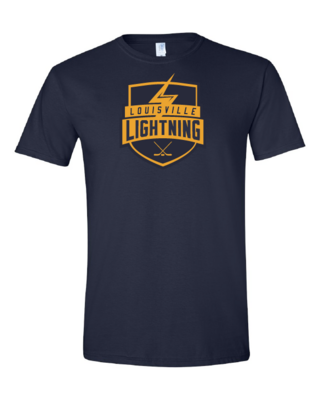 Louisville Lightning Shield - Gildan Softstyle Tshirt