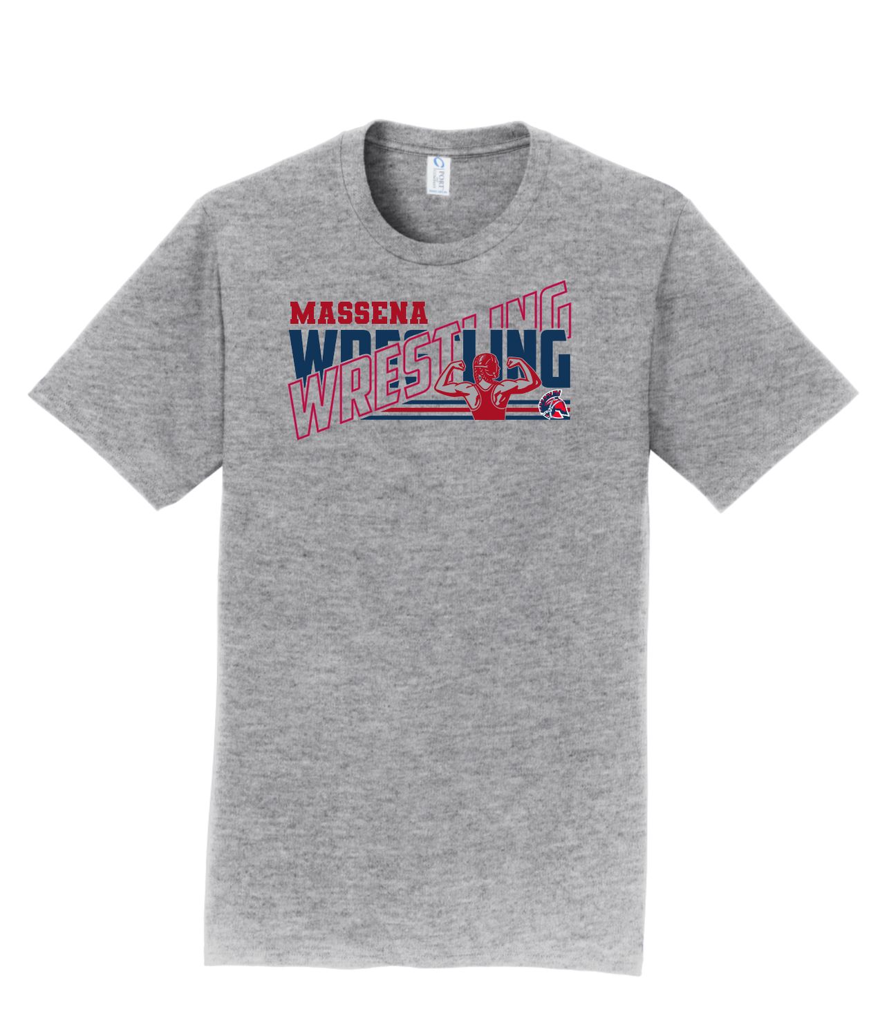 Ladies Massena Wrestling Adult T-shirt Ladies Massena Wrestling Adult T-shirt