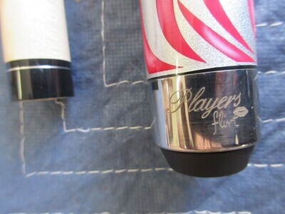 Players Flirt Pink Fire &amp; Suede Pool Cue