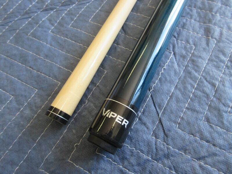 Elite Turquoise Unwrapped Pool Cue