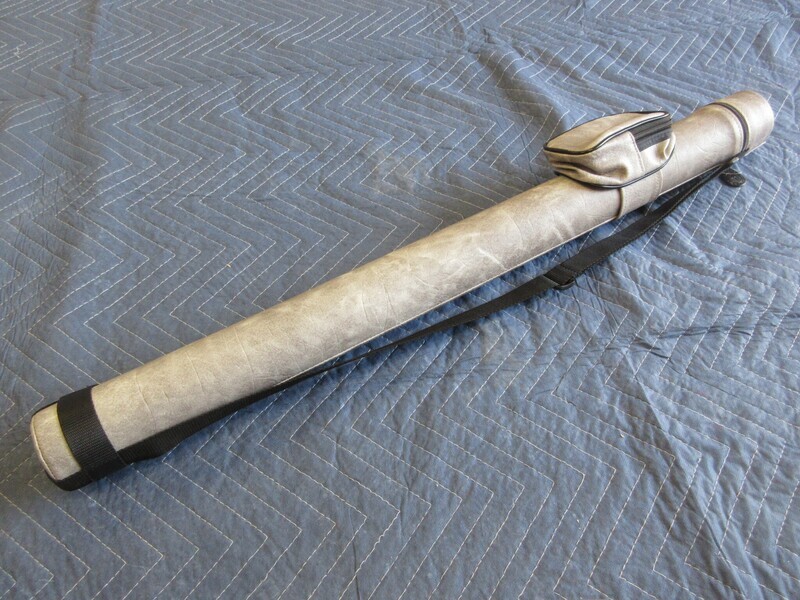 Pool Cue Case. Marbled Stone. 1/1
